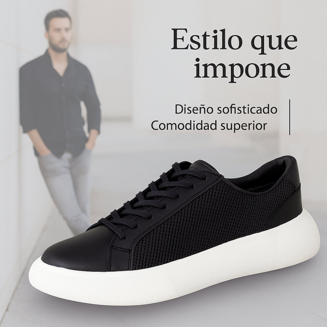 Mocasín en cuero Premium: Estilo exclusivo que dura años.